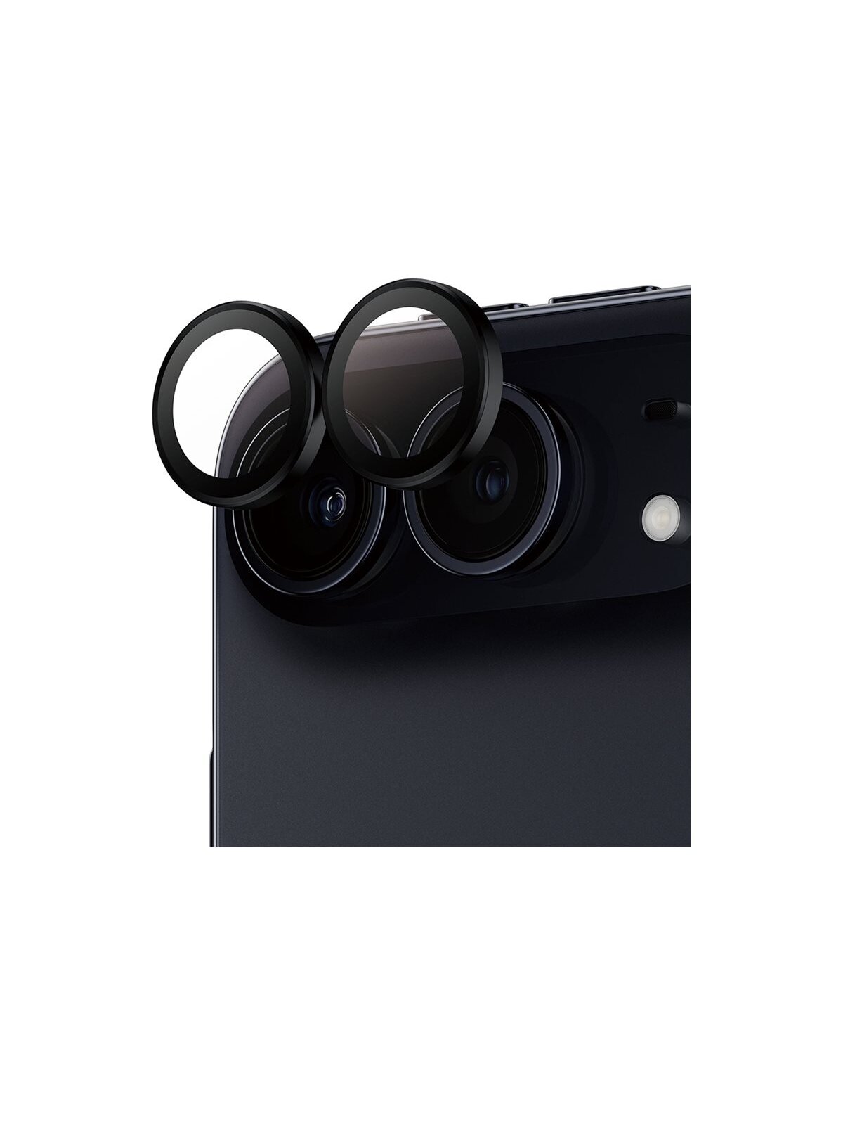 PanzerGlass Hoops | Camera Lens | Apple | iPhone Duo | Metal/Silicone | Black PanzerGlass Hoops | Camera Lens | Apple | iPhone Duo | Metal/Silicone | Black