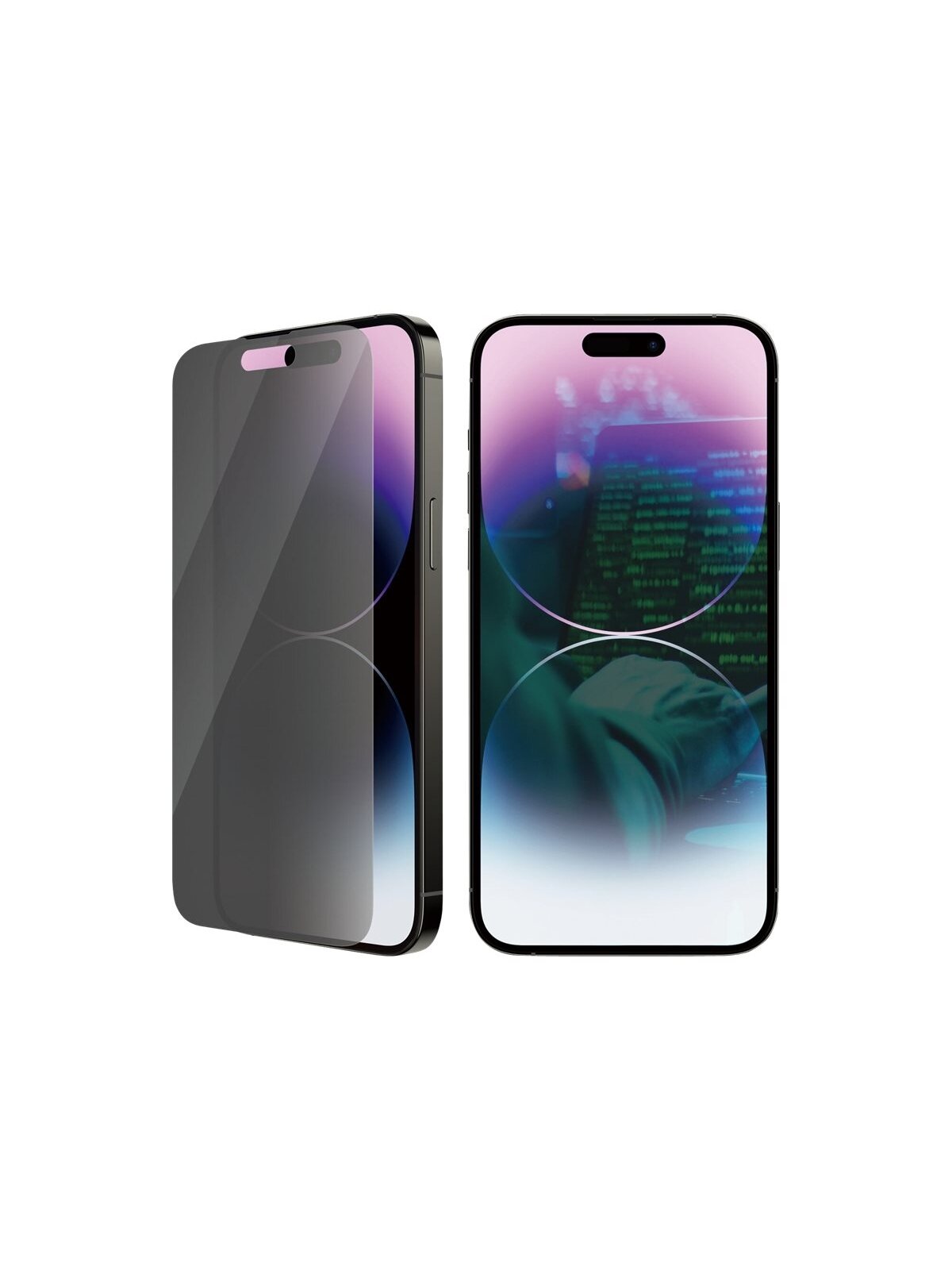 PanzerGlass | Screen protector | Apple | iPhone 14 Pro Max | Glass | Black | Classic Fit | Privacy 4 PanzerGlass | Screen protector | Apple | iPhone 14 Pro Max | Glass | Black | Classic Fit | Privacy 4