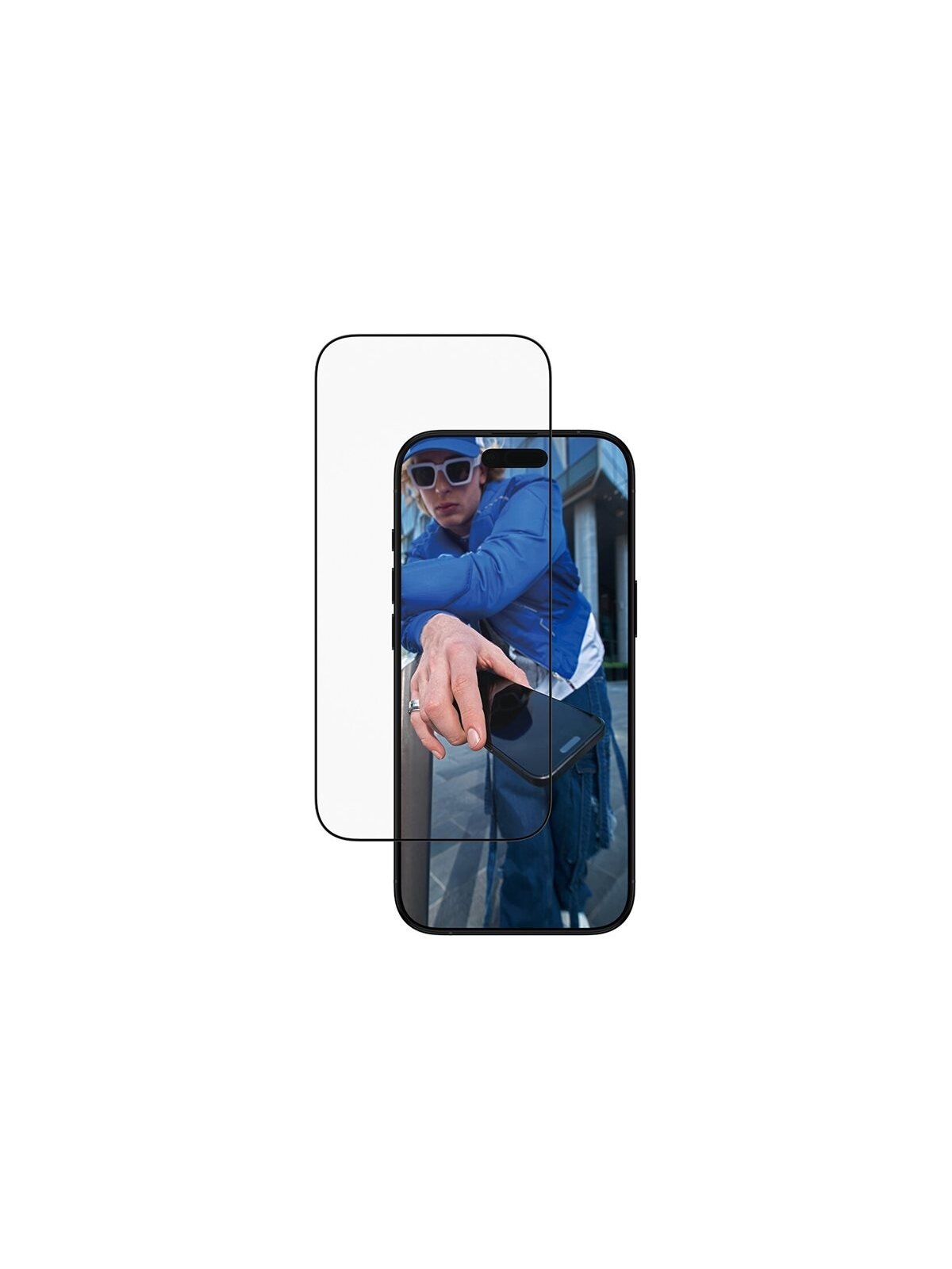 PanzerGlass Screen protector | Apple | iPhone Air | Glass | Transparent | Ultra-Wide Fit w. EasyAligner