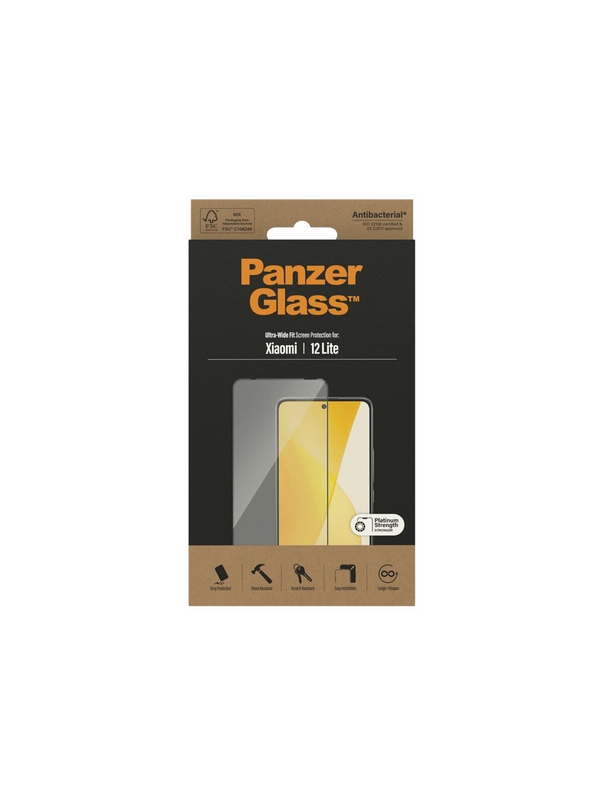 PanzerGlass | Screen protector | Xiaomi | 12 Lite | Case friendly 2 PanzerGlass | Screen protector | Xiaomi | 12 Lite | Case friendly 2