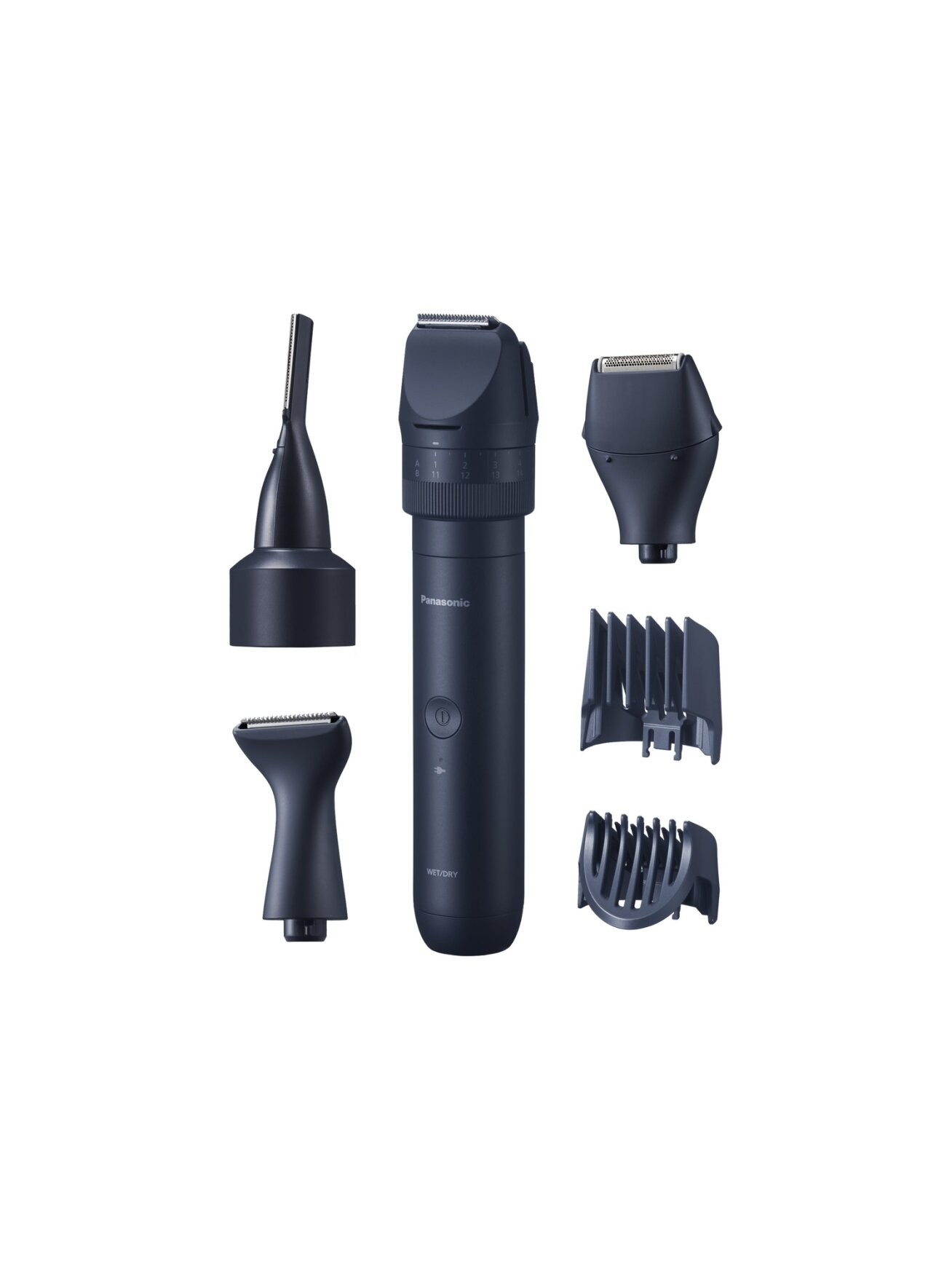 Panasonic Beard, Hair Trimmer | MultiShape ER-CKN1-PAC1 | Cordless | Wet & Dry | Number of length steps 39 | Black Panasonic Beard, Hair Trimmer | MultiShape ER-CKN1-PAC1 | Cordless | Wet & Dry | Number of length steps 39 | Black