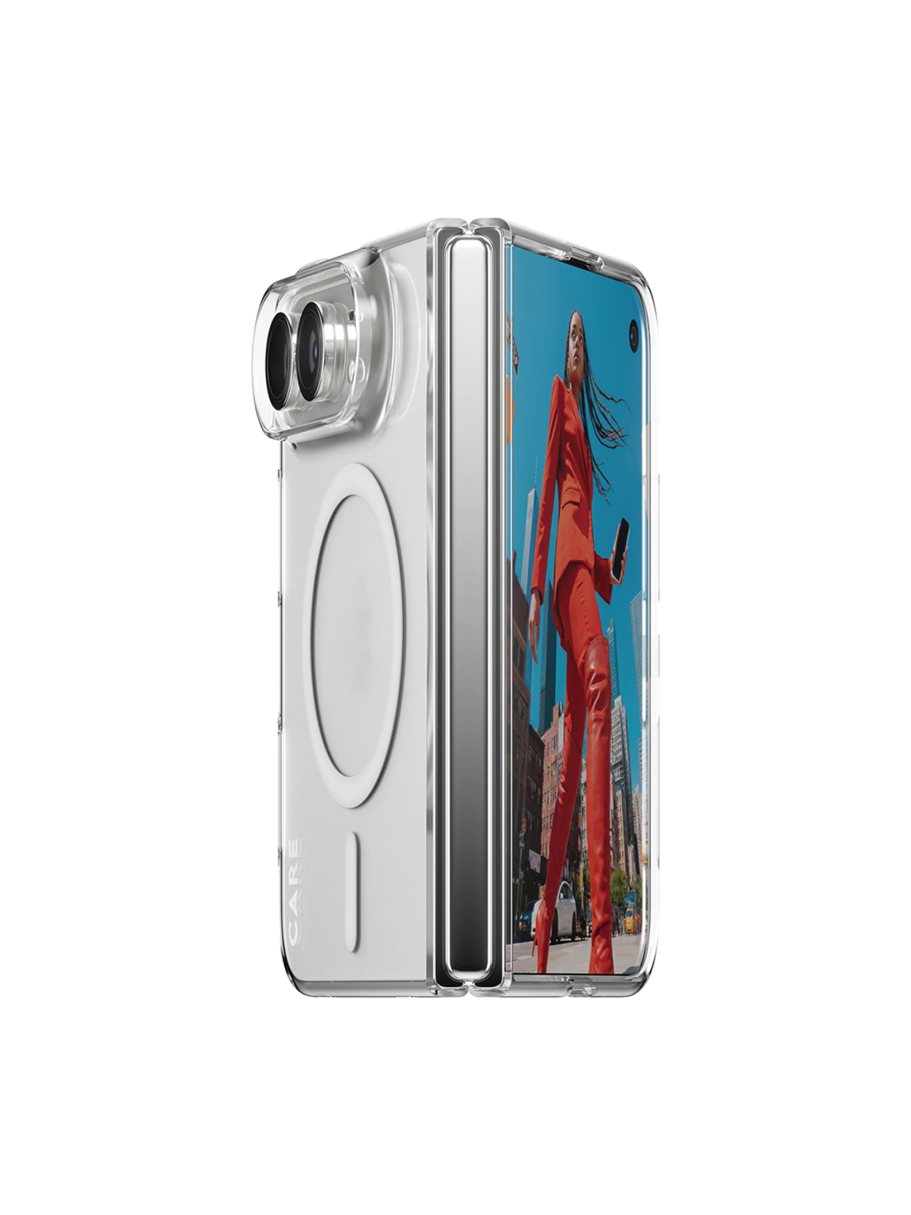 PanzerGlass Care | Back cover | iPhone Duo | Apple | Recycled plastic | Transparent 1