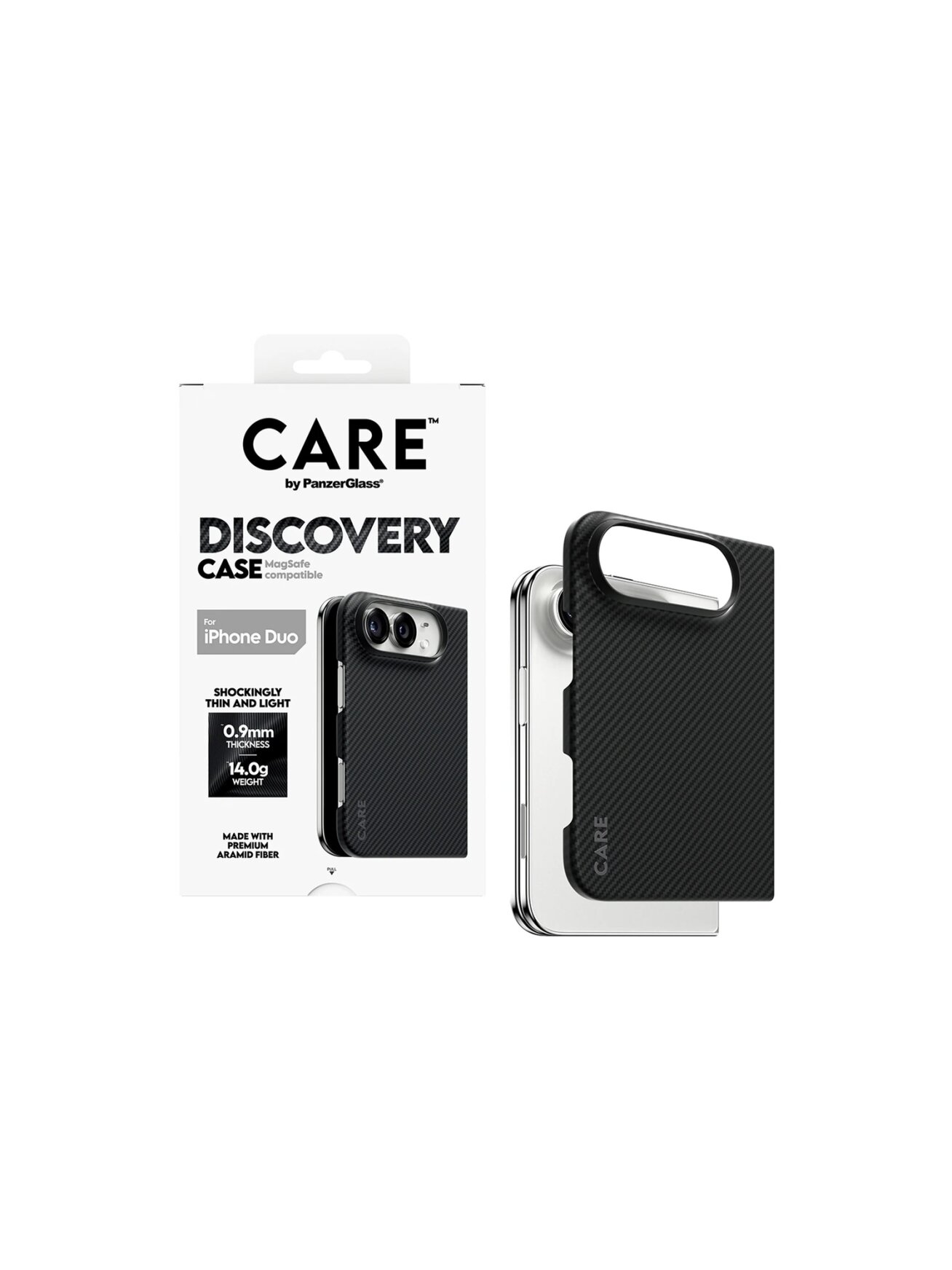 PanzerGlass Discovery Case | Back cover | Apple | iPhone 2026 Fold | Recycled plastic | Black 3 PanzerGlass Discovery Case | Back cover | Apple | iPhone 2026 Fold | Recycled plastic | Black 3