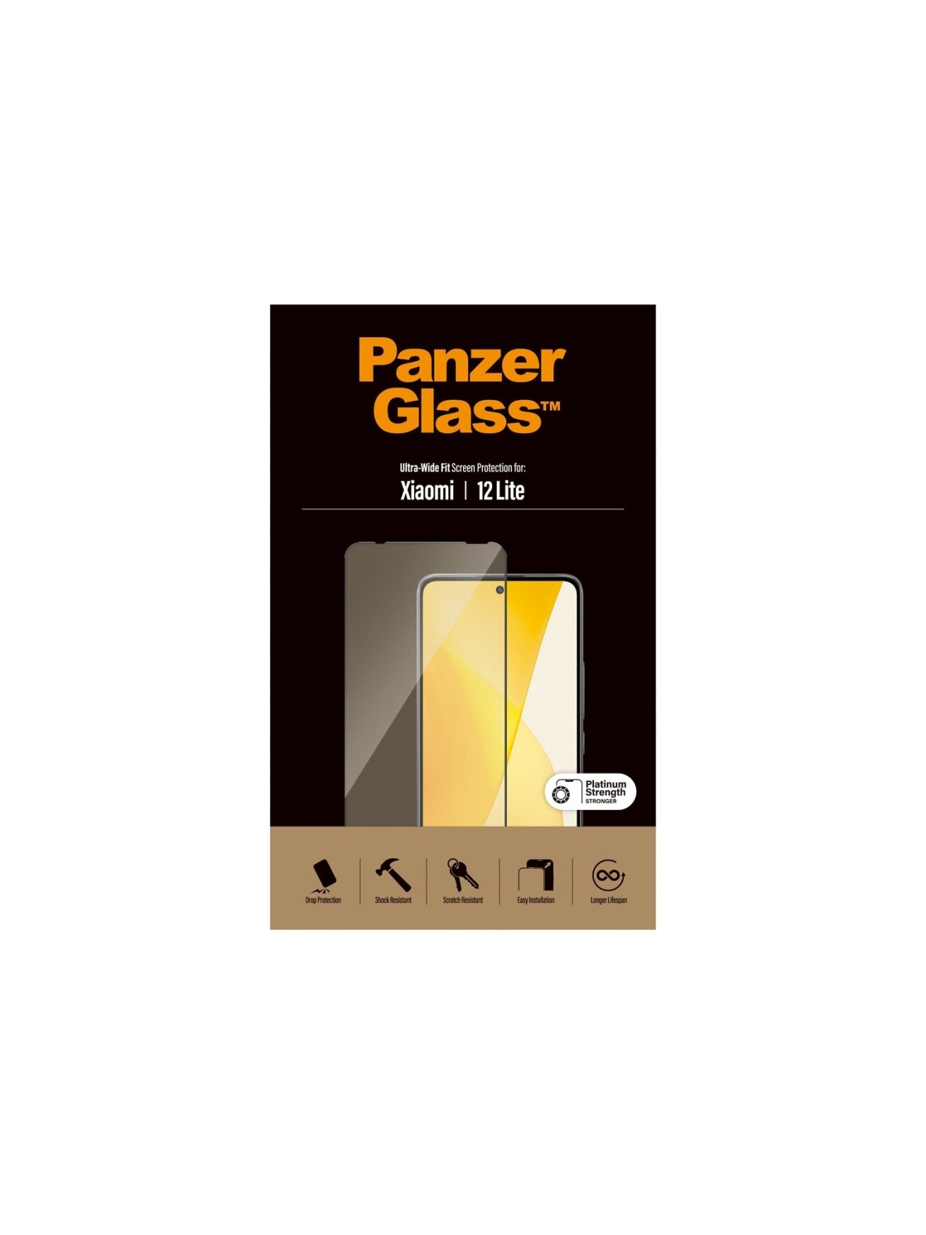 PanzerGlass | Screen protector | Xiaomi | 12 Lite | Case friendly 3