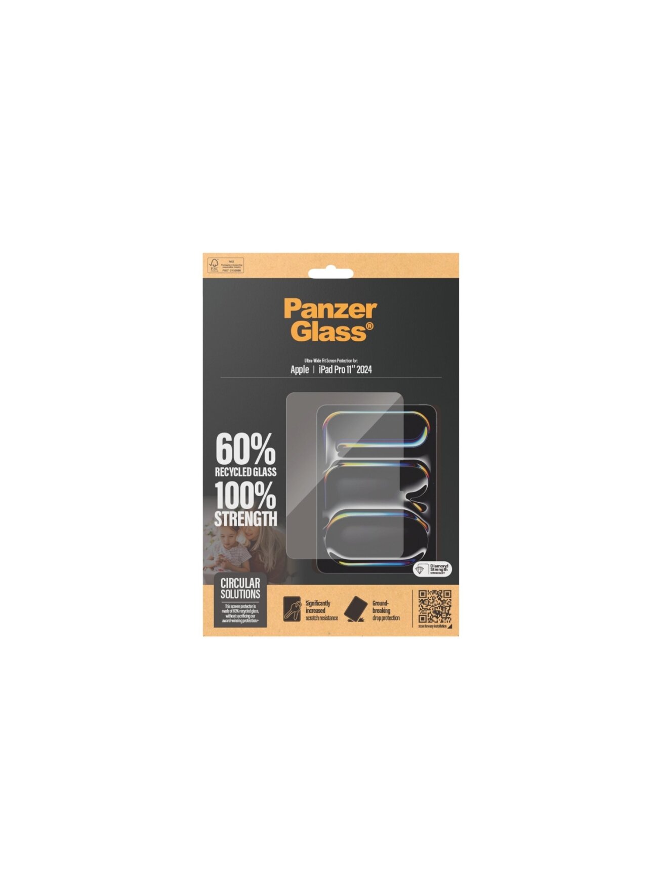 PanzerGlass Ultra-Wide Fit | 2831 | 11 " | Screen protector | Transparent 2 PanzerGlass Ultra-Wide Fit | 2831 | 11 " | Screen protector | Transparent 2