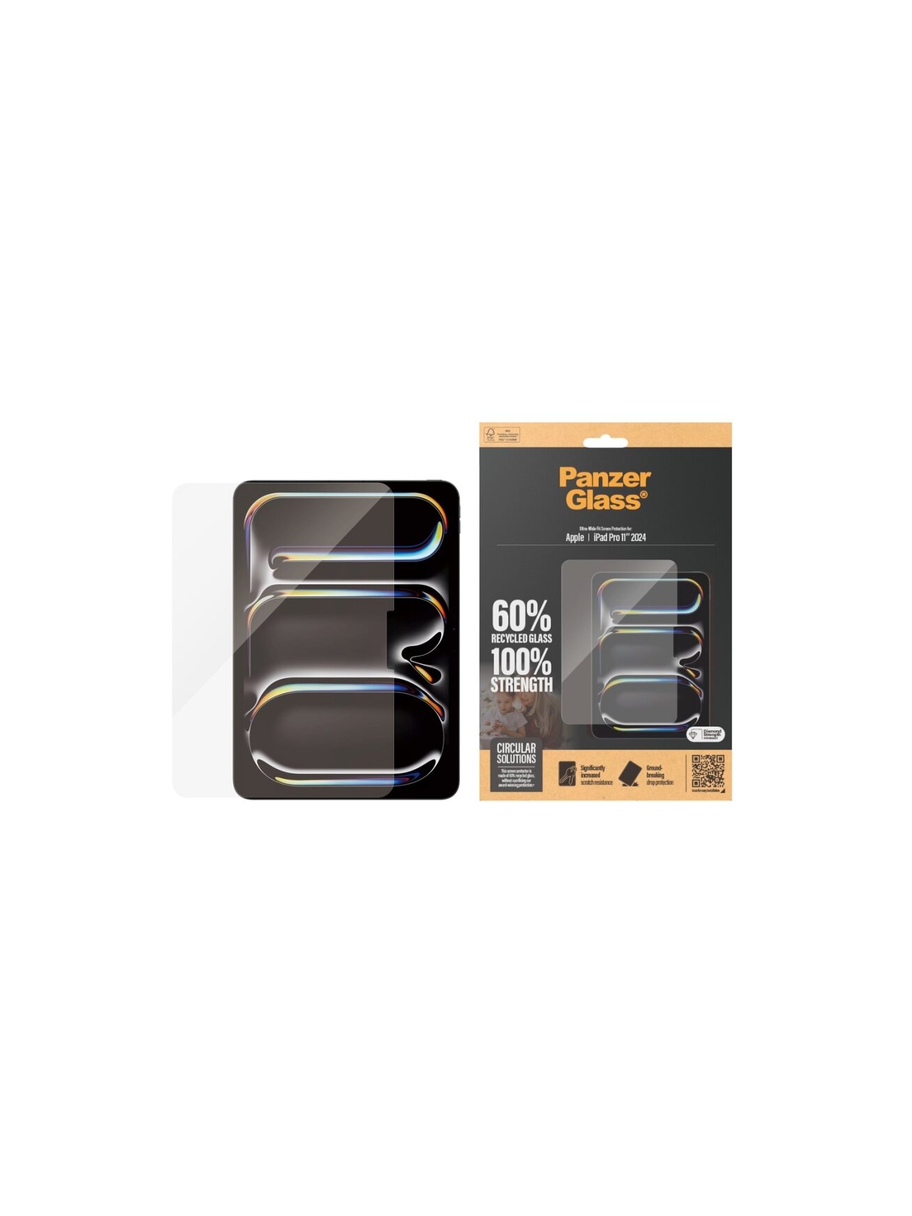 PanzerGlass Ultra-Wide Fit | 2831 | 11 " | Screen protector | Transparent 3 PanzerGlass Ultra-Wide Fit | 2831 | 11 " | Screen protector | Transparent 3