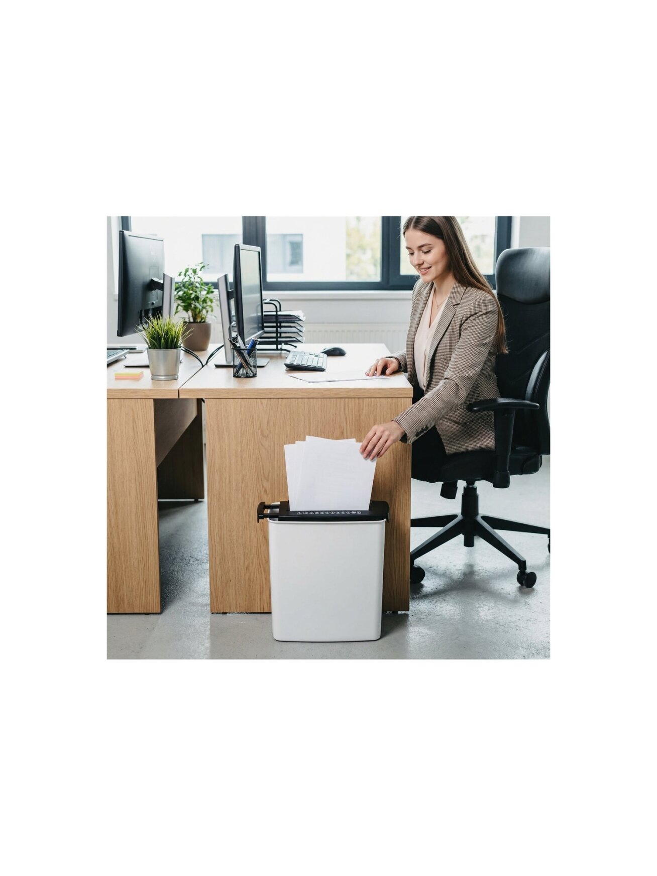 Paper Shredder | AD 1040 | Black 10 Paper Shredder | AD 1040 | Black 10