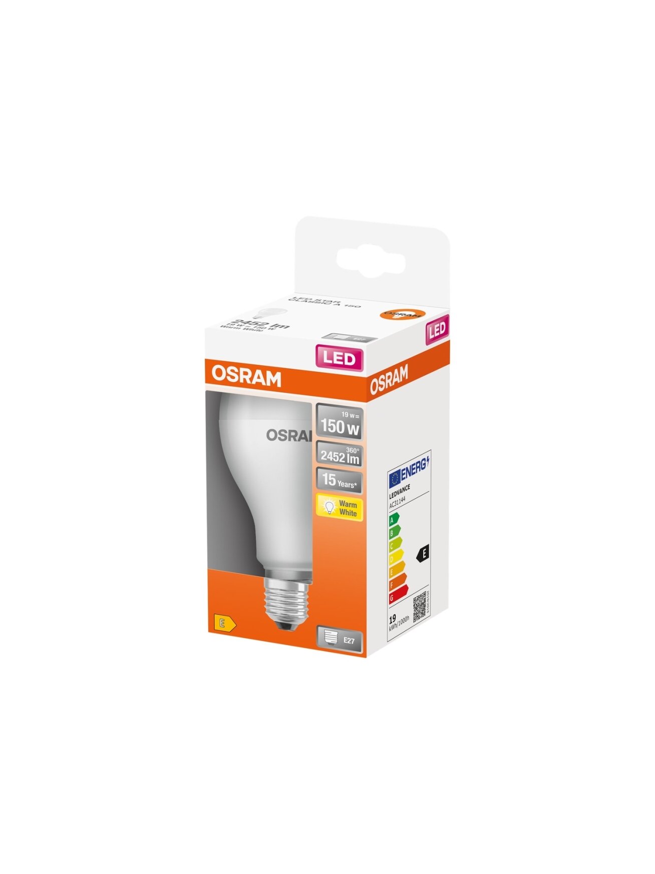 Parathom Classic LED | E27 | 19 W | Warm White Parathom Classic LED | E27 | 19 W | Warm White
