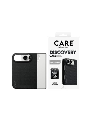 PanzerGlass Discovery Case | Back cover | Apple | iPhone 2026 Fold | Recycled plastic | Black