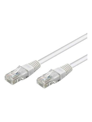 Patch Cable | 68638 CAT 6 U/UTP | PVC AWG 24/7 | Cable length: 7.5 m | White Patch Cable | 68638 CAT 6 U/UTP | PVC AWG 24/7 | Cable length: 7.5 m | White
