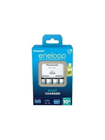 Panasonic | Battery Charger | ENELOOP K-KJ51MCD40E | AA/AAA Panasonic | Battery Charger | ENELOOP K-KJ51MCD40E | AA/AAA