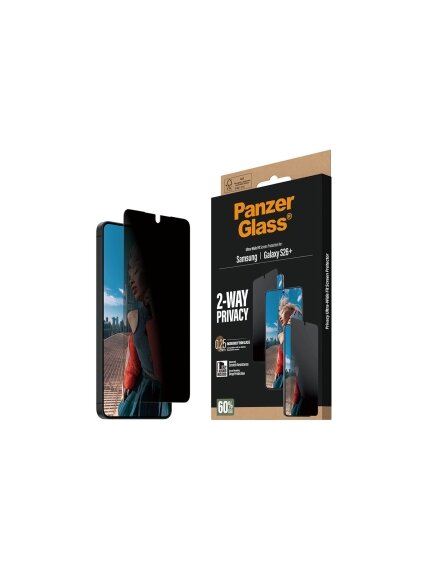 PanzerGlass 2-Way Privacy Screen Protector Samsung New Galaxy S26 Plus | Ultra-Wide Fit w. EasyAligner | PanzerGlass 1 PanzerGlass 2-Way Privacy Screen Protector Samsung New Galaxy S26 Plus | Ultra-Wide Fit w. EasyAligner | PanzerGlass 1