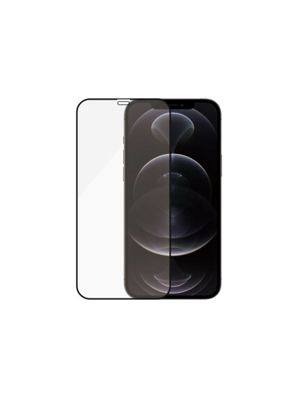 PanzerGlass | Apple | For iPhone 12/12 Pro | Glass | Black | 100% touch; The coating is non-toxic | Case Friendly 1