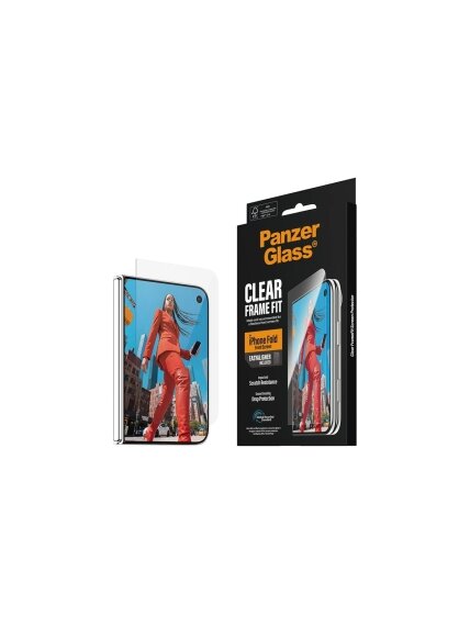PanzerGlass FrameFit w. EasyAligner | Screen protector | Apple | iPhone Duo | Glass | Transparent 4 PanzerGlass FrameFit w. EasyAligner | Screen protector | Apple | iPhone Duo | Glass | Transparent 4
