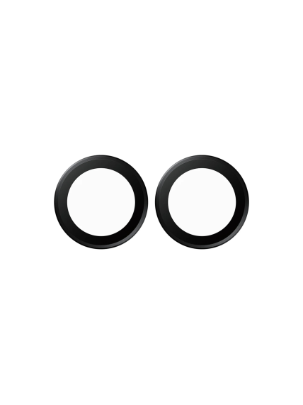PanzerGlass Hoops | Camera Lens | Apple | iPhone Duo | Metal/Silicone | Black 2