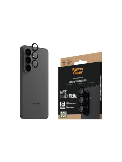 PanzerGlass Hoops Camera Lens Protector Black Samsung New Galaxy S26 | S26 Plus | PanzerGlass 4 PanzerGlass Hoops Camera Lens Protector Black Samsung New Galaxy S26 | S26 Plus | PanzerGlass 4