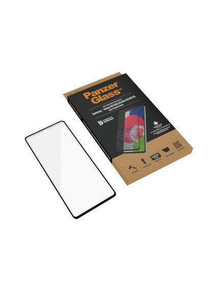PanzerGlass | Samsung | Galaxy A52 | Black/Transparent | Antifingerprint screen protector 3 PanzerGlass | Samsung | Galaxy A52 | Black/Transparent | Antifingerprint screen protector 3