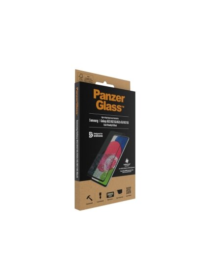 PanzerGlass | Samsung | Galaxy A52 | Black/Transparent | Antifingerprint screen protector 7 PanzerGlass | Samsung | Galaxy A52 | Black/Transparent | Antifingerprint screen protector 7