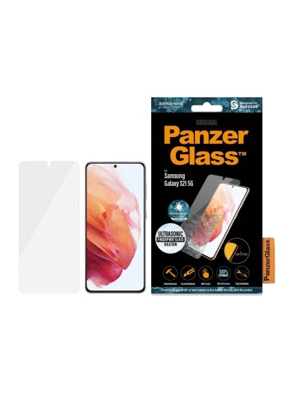 PanzerGlass | Samsung | Galaxy S21 5G | Glass | Clear | Case Friendly 9 PanzerGlass | Samsung | Galaxy S21 5G | Glass | Clear | Case Friendly 9