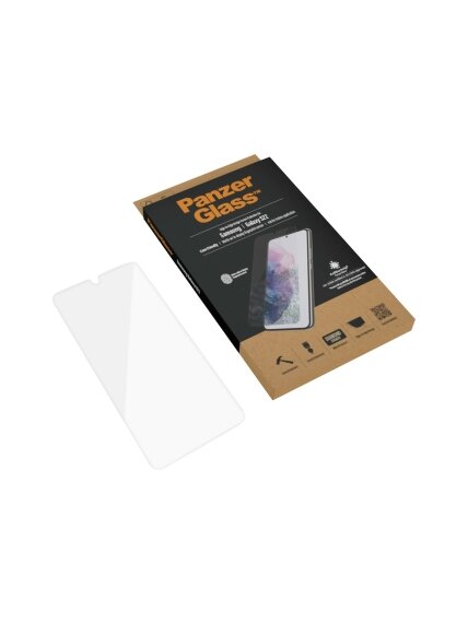 PanzerGlass | Samsung | Galaxy S22 | Tempered glass | Transparent | Case friendly. Compatible with ultrasonic fingerprint sensor. 100 % touch sensitivity. Antibacterial (ISO 22196 certified & JIS 22810 approved) | Screen Protector 3 PanzerGlass | Samsung | Galaxy S22 | Tempered glass | Transparent | Case friendly. Compatible with ultrasonic fingerprint sensor. 100 % touch sensitivity. Antibacterial (ISO 22196 certified & JIS 22810 approved) | Screen Protector 3