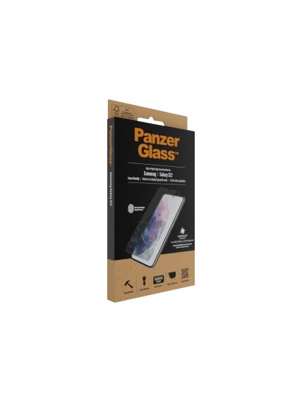PanzerGlass | Samsung | Galaxy S22 | Tempered glass | Transparent | Case friendly. Compatible with ultrasonic fingerprint sensor. 100 % touch sensitivity. Antibacterial (ISO 22196 certified & JIS 22810 approved) | Screen Protector 8 PanzerGlass | Samsung | Galaxy S22 | Tempered glass | Transparent | Case friendly. Compatible with ultrasonic fingerprint sensor. 100 % touch sensitivity. Antibacterial (ISO 22196 certified & JIS 22810 approved) | Screen Protector 8