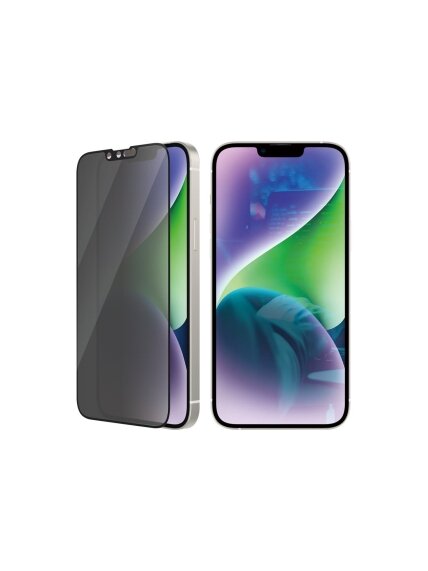 PanzerGlass | Screen protector | Apple | iPhone 14 Plus/13 Pro Max | Glass | Black | Ultra-Wide Fit | Privacy 4