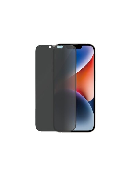 PanzerGlass | Screen protector | Apple | iPhone 14/13/13 Pro | Glass | Black | Ultra-Wide Fit | Privacy 1 PanzerGlass | Screen protector | Apple | iPhone 14/13/13 Pro | Glass | Black | Ultra-Wide Fit | Privacy 1