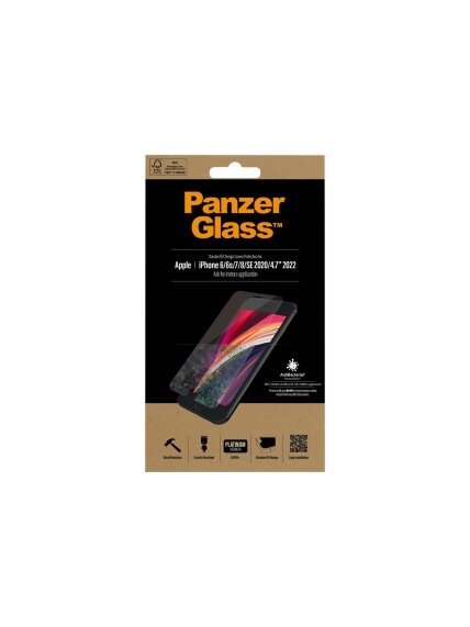 PanzerGlass | Screen Protector | Apple | Iphone 6/6s/7/8/SE (2020) | Glass | Crystal Clear | Clear Screen Protector 5 PanzerGlass | Screen Protector | Apple | Iphone 6/6s/7/8/SE (2020) | Glass | Crystal Clear | Clear Screen Protector 5
