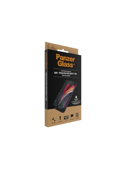 PanzerGlass | Screen Protector | Apple | Iphone 6/6s/7/8/SE (2020) | Glass | Crystal Clear | Clear Screen Protector 6 PanzerGlass | Screen Protector | Apple | Iphone 6/6s/7/8/SE (2020) | Glass | Crystal Clear | Clear Screen Protector 6