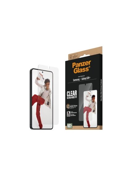 PanzerGlass Screen Protector Samsung New Galaxy S26 Plus | Ultra-Wide Fit w. EasyAligner | PanzerGlass 2
