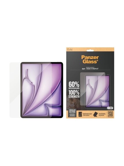 PanzerGlass Ultra-Wide Fit | 2835 | 13 " | Screen protector | For Apple iPad Air 13'' (2024)/Apple iPad Pro 13'' (2024) | Transparent 2 PanzerGlass Ultra-Wide Fit | 2835 | 13 " | Screen protector | For Apple iPad Air 13'' (2024)/Apple iPad Pro 13'' (2024) | Transparent 2