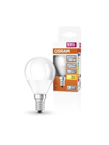 Parathom Classic P LED | E14 | 4.9 W | Warm White 2 Parathom Classic P LED | E14 | 4.9 W | Warm White 2