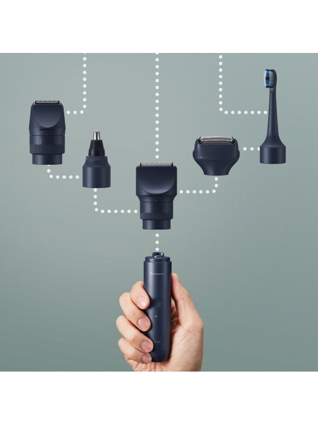 Panasonic Beard, Hair Trimmer | MultiShape ER-CKN1-PAC1 | Cordless | Wet & Dry | Number of length steps 39 | Black 4 Panasonic Beard, Hair Trimmer | MultiShape ER-CKN1-PAC1 | Cordless | Wet & Dry | Number of length steps 39 | Black 4