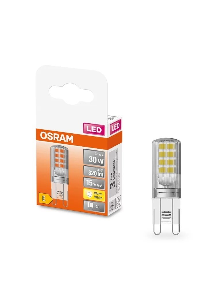 Parathom Clear capsule LED | G9 | 2.6 W | Warm White 3