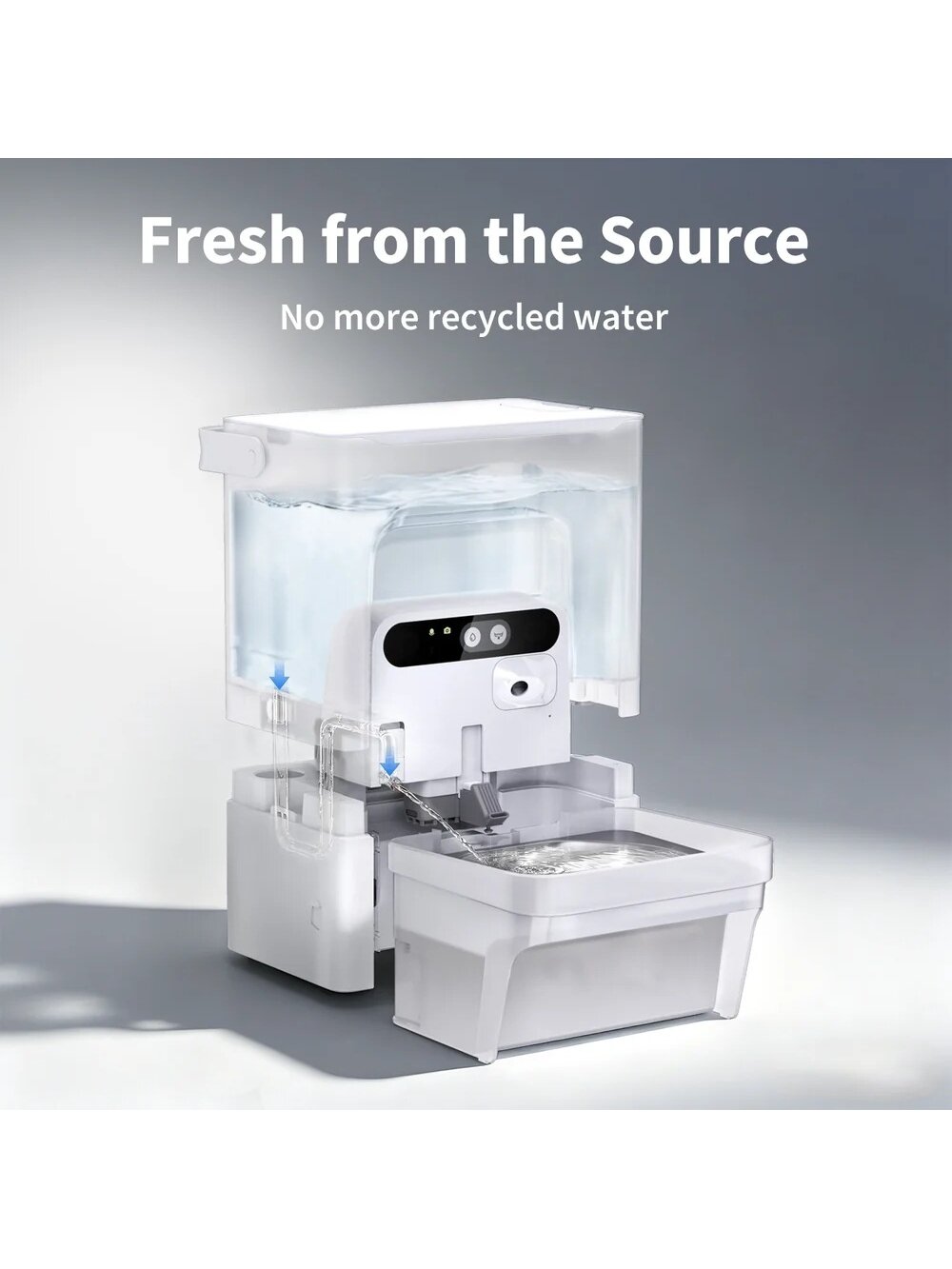 PETKIT Pet Water Fountain with Camera | EverSweet Ultra | Capacity 5 L | Material ABS, 304 Stainless Steel, PP, PPO | White 5 PETKIT Pet Water Fountain with Camera | EverSweet Ultra | Capacity 5 L | Material ABS, 304 Stainless Steel, PP, PPO | White 5