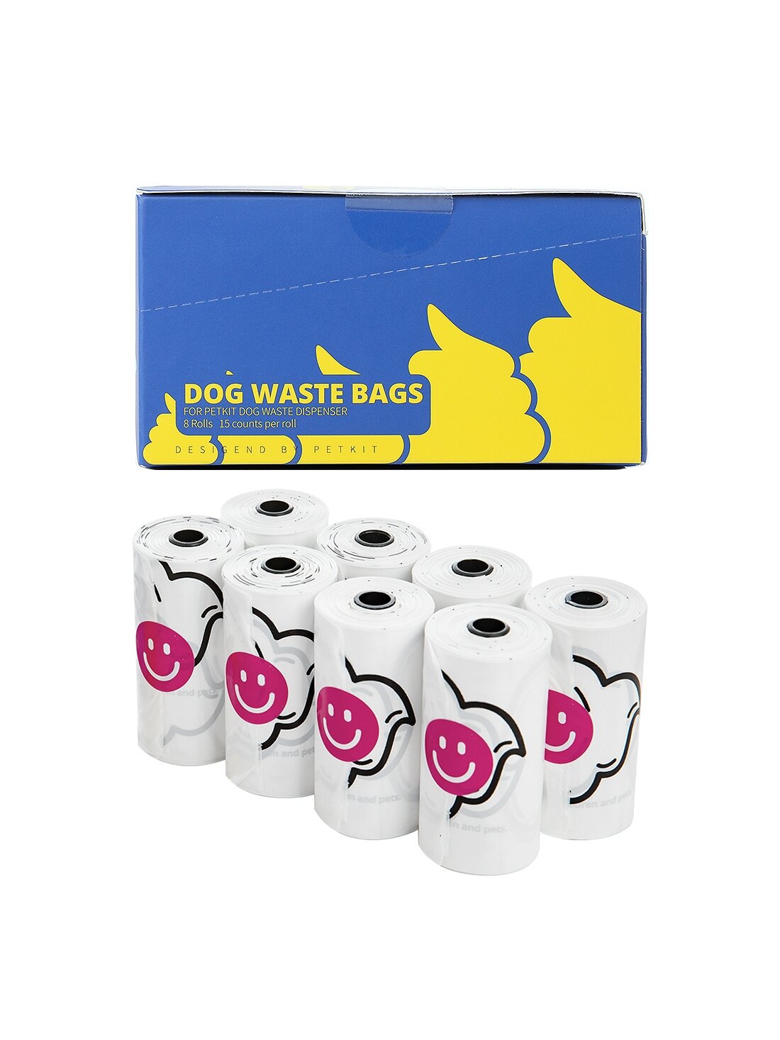 PETKIT | Dog Waste Bags | Bags: 30 x 22 cm 1 PETKIT | Dog Waste Bags | Bags: 30 x 22 cm 1