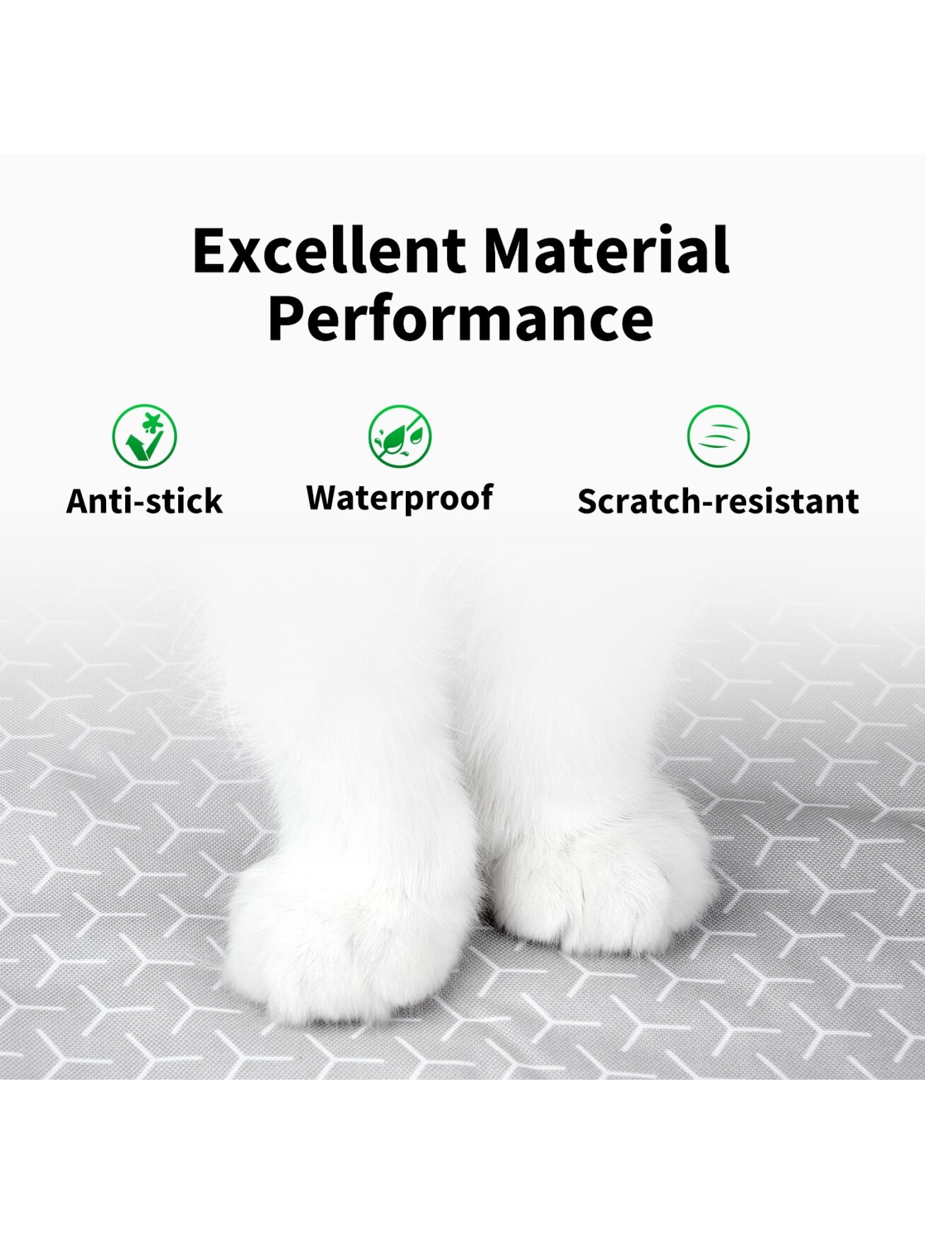 PETKIT High Performance Cat Litter Mat for Pura Max 2, Purobot Max Pro/2, Purobot Max 3 | P99026 | Gray/Green 1