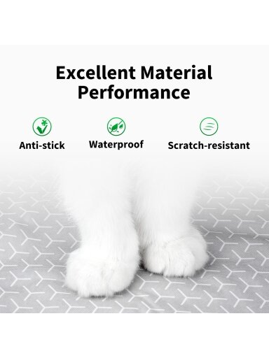 PETKIT High Performance Cat Litter Mat for Pura Max 2, Purobot Max Pro/2, Purobot Max 3 | P99026 | Gray/Green