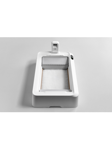 PETKIT Purobot Crystal Duo with Camera Self-Cleaning Cat Litter Box | White