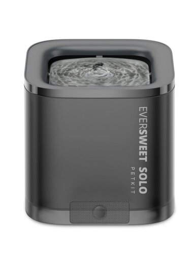 PETKIT | Smart Pet Drinking Fountain | Eversweet Solo | Capacity 1.8 L | Filtering | Material Plastic | Grey