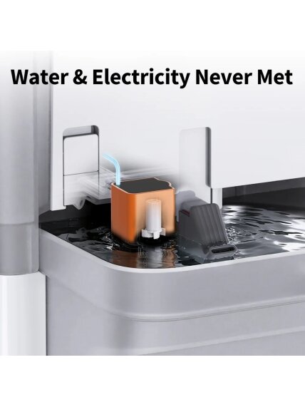 PETKIT Pet Water Fountain with Camera | EverSweet Ultra | Capacity 5 L | Material ABS, 304 Stainless Steel, PP, PPO | White 9 PETKIT Pet Water Fountain with Camera | EverSweet Ultra | Capacity 5 L | Material ABS, 304 Stainless Steel, PP, PPO | White 9
