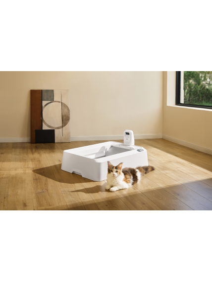 PETKIT Purobot Crystal Duo with Camera Self-Cleaning Cat Litter Box | White 9