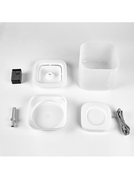 PETKIT | Smart Pet Drinking Fountain | Eversweet Solo | Capacity 1.8 L | Filtering | Material Plastic | White 4 PETKIT | Smart Pet Drinking Fountain | Eversweet Solo | Capacity 1.8 L | Filtering | Material Plastic | White 4