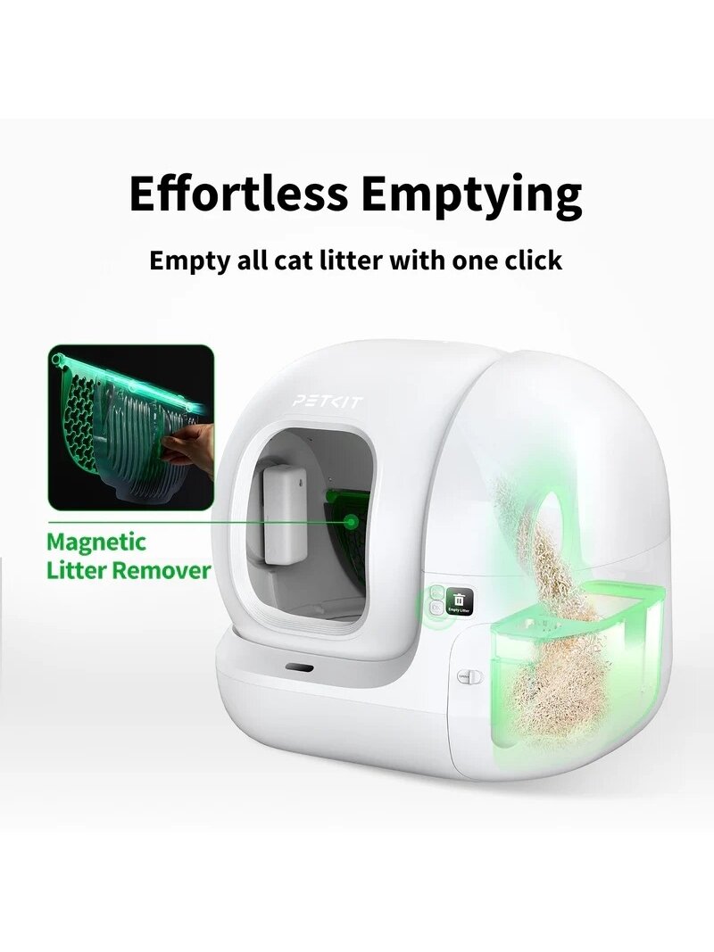 PETKIT | Pura Max 2 Mineral Sand Litter, Green + Magnetic Cat Litter Remover | Green 4 PETKIT | Pura Max 2 Mineral Sand Litter, Green + Magnetic Cat Litter Remover | Green 4
