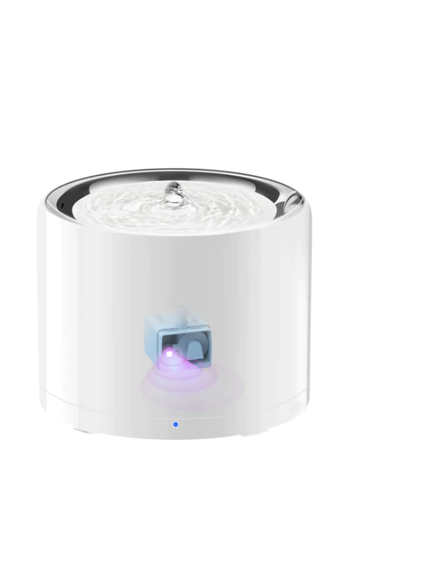 PETKIT | Smart Pet Drinking Fountain | Eversweet 3 Pro (UVC) | Capacity 1.8 L | Filtering | Material Stainless Steel | White PETKIT | Smart Pet Drinking Fountain | Eversweet 3 Pro (UVC) | Capacity 1.8 L | Filtering | Material Stainless Steel | White