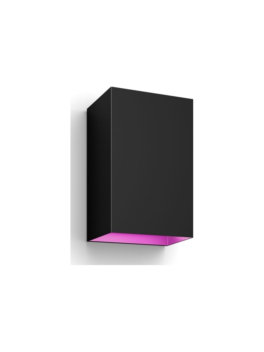Philips Hue WCA Resonate Outdoor Wall Lantern, Black | 8 W | 2000-6500 Hue White Colour Ambiance