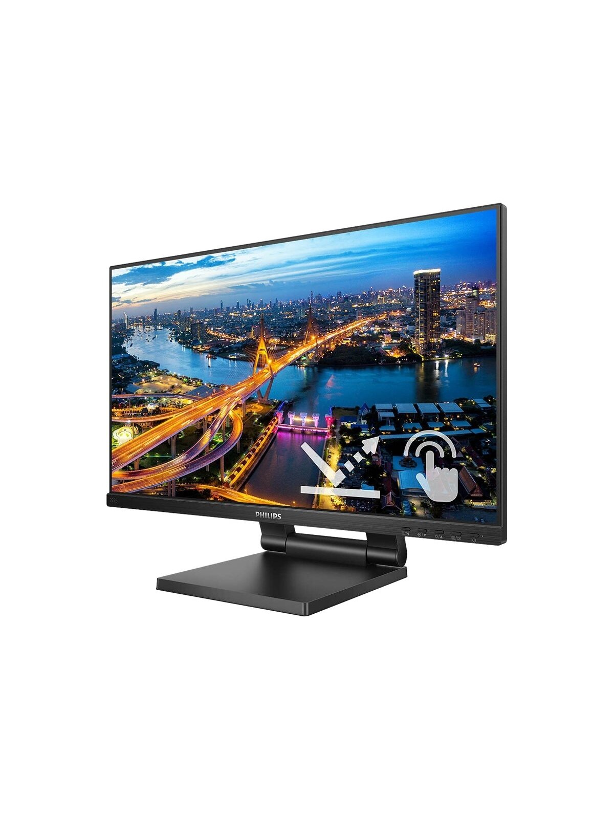 Philips | 222B1TC/00 | 21.5 " | IPS | 16:9 | 75 Hz | 4 ms | 250 cd/m² | Black 1 Philips | 222B1TC/00 | 21.5 " | IPS | 16:9 | 75 Hz | 4 ms | 250 cd/m² | Black 1