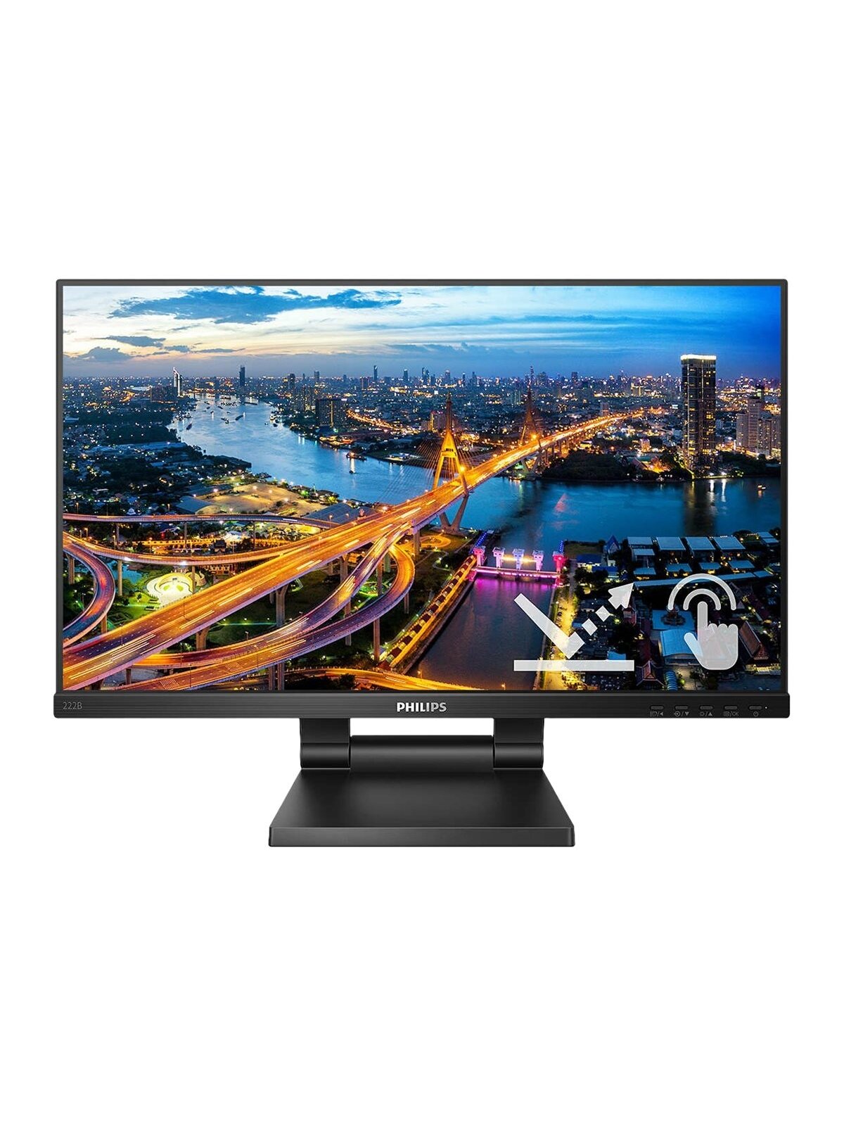 Philips | 222B1TC/00 | 21.5 " | IPS | 16:9 | 75 Hz | 4 ms | 250 cd/m² | Black Philips | 222B1TC/00 | 21.5 " | IPS | 16:9 | 75 Hz | 4 ms | 250 cd/m² | Black