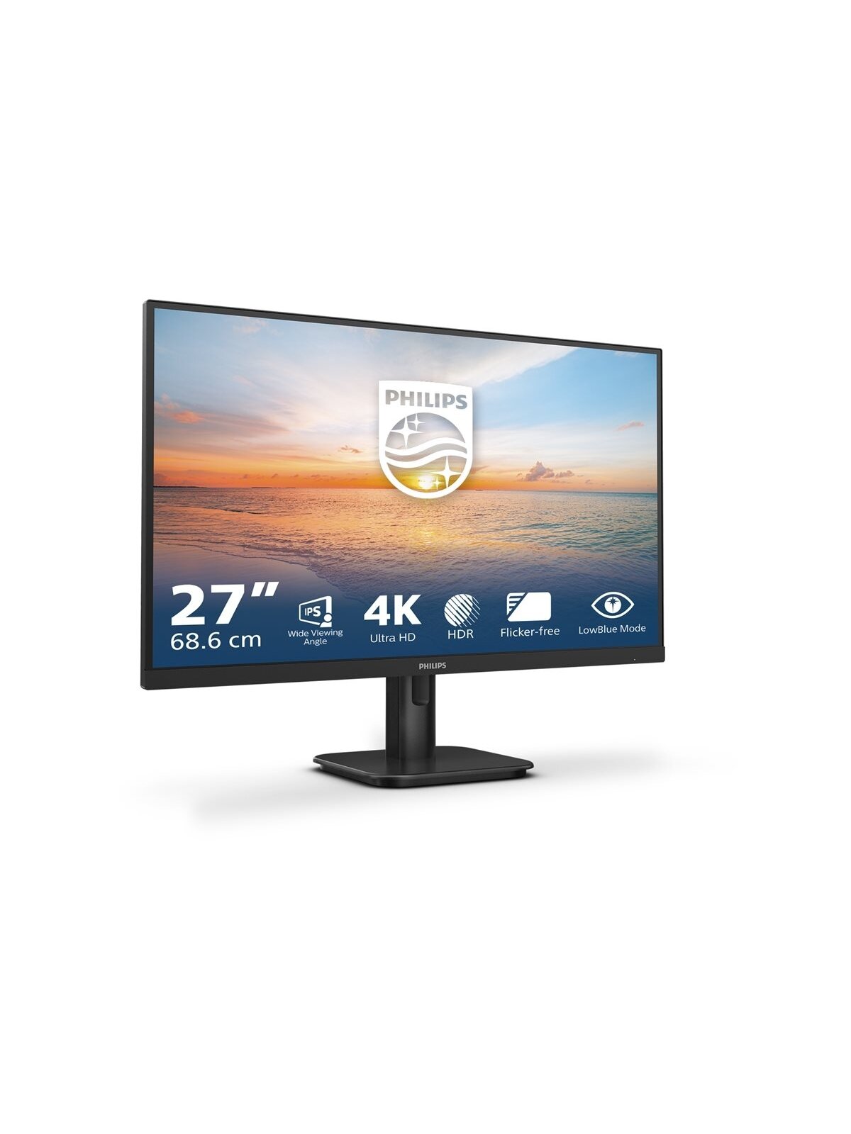 Philips | 27E1N1800A/00 | 27 " | IPS | 16:9 | 60 Hz | 4 ms | 3840 x 2160 pixels | 350 cd/m² | HDMI ports quantity 2 | Black 1 Philips | 27E1N1800A/00 | 27 " | IPS | 16:9 | 60 Hz | 4 ms | 3840 x 2160 pixels | 350 cd/m² | HDMI ports quantity 2 | Black 1