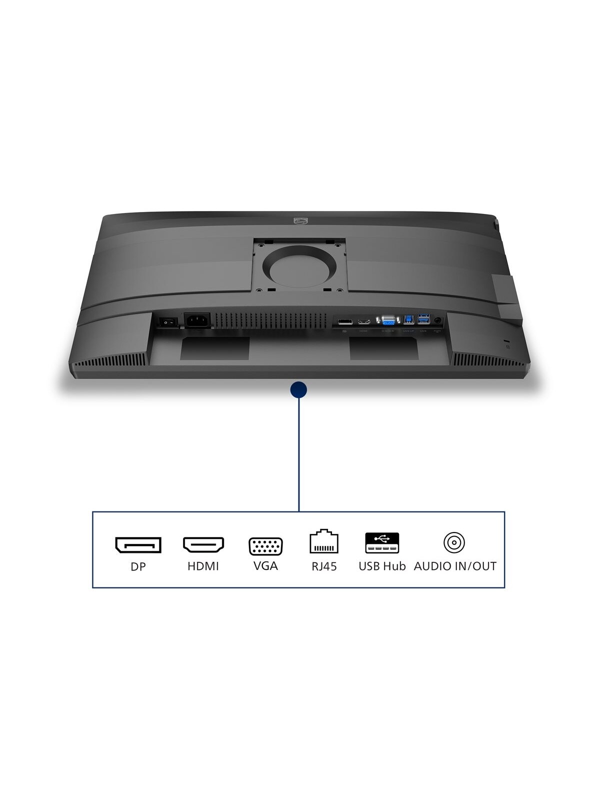 PHILIPS Business Monitor 24B2N4200/00 IPS 24" IPS 1920x1080/16:9/4ms/300cd/m2/HDMI DisplayPort Audio Out 7